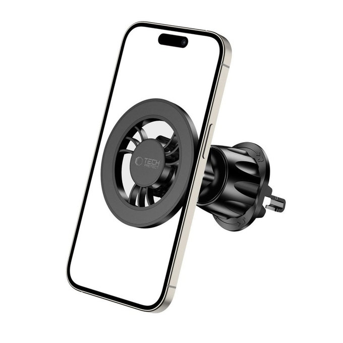 Стойка за автомобил N56 Magnetic MagSafe Vent, черна, Tech-Protect