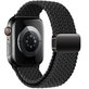 Каишка Nylonmag за Apple Watch 8 / 9 / 10 / 11 / SE / Ultra (44 / 45 / 46 / 49 mm), черна, Tech-Protect