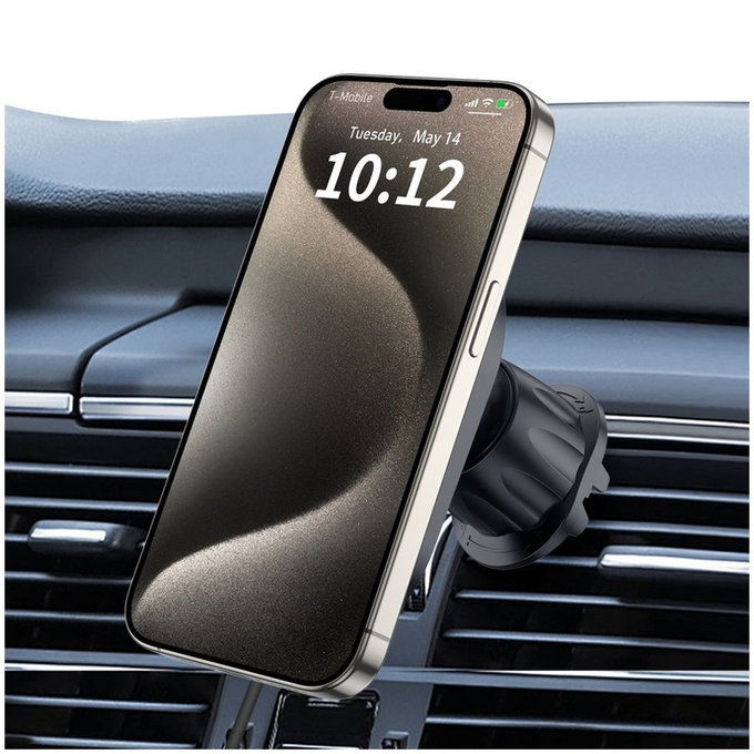 Стойка за автомобил MM15W-V6 Magnetic MagSafe Dashboard & Vent 15W, Black/Interior, Tech-Protect