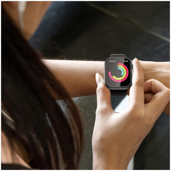 Каишка DEFENSE360 за Apple Watch 10 / 11 (46 mm), черна, Tech-Protect