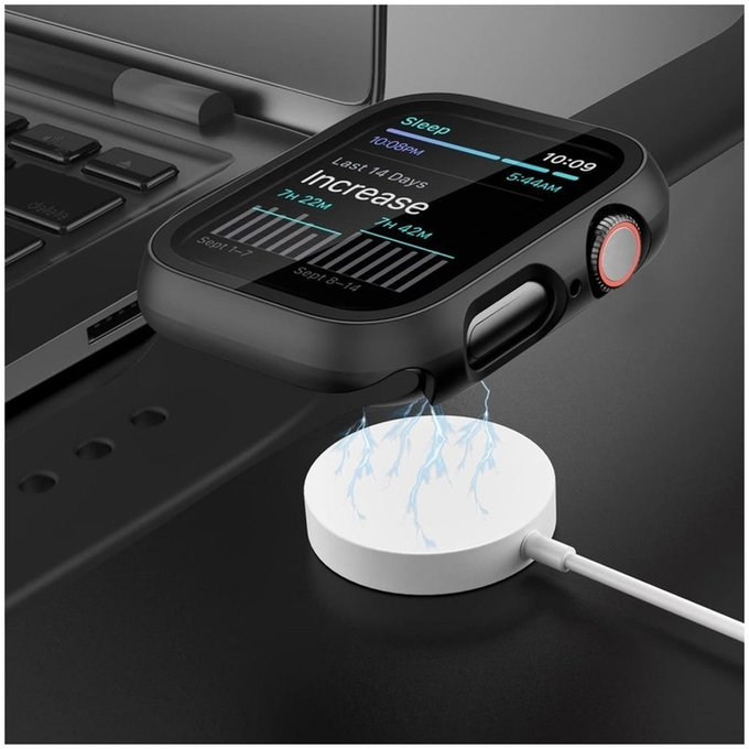 Каишка DEFENSE360 за Apple Watch 10 / 11 (46 mm), прозрачна, Tech-Protect