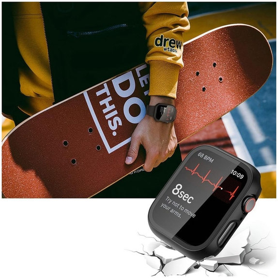 Каишка DEFENSE360 за Apple Watch 10 / 11 (46 mm), прозрачна, Tech-Protect