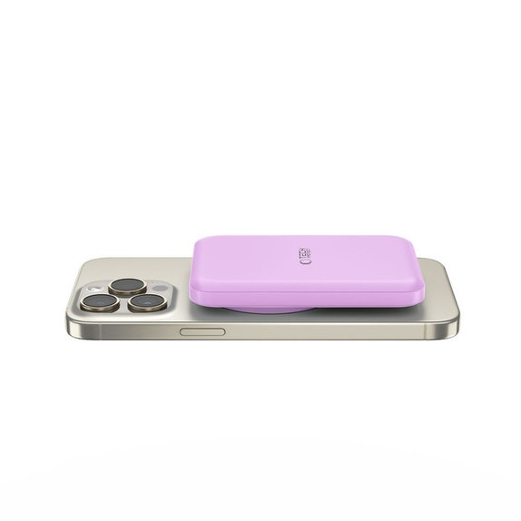 Външна батерия PB10 Lifemag MagSafe 5000mAh, Lilac, Tech-Protect