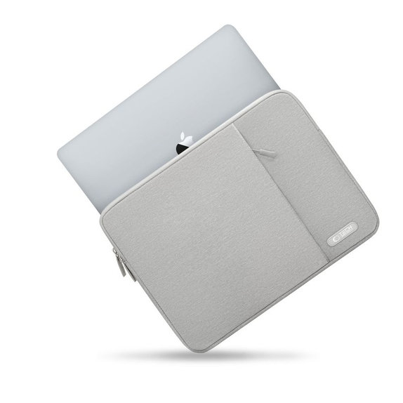Калъф за лаптоп Sleevy 13-14, Crayon Grey, Tech-Protect