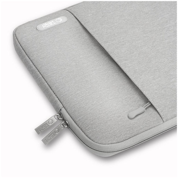 Калъф за лаптоп Sleevy 13-14, Crayon Grey, Tech-Protect