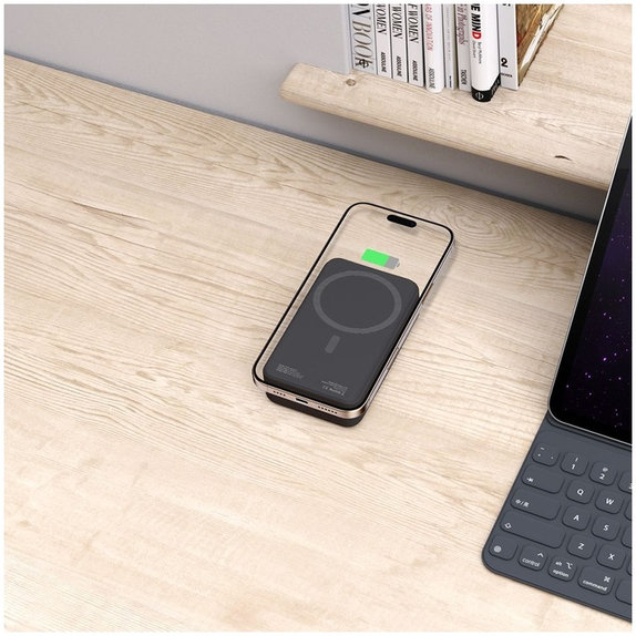 Външна батерия PB12 Lifemag MagSafe 20000mAh, черна, Tech-Protect