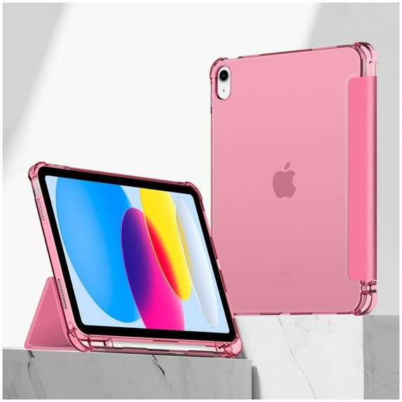 Калъф Sc Pen Hybrid за iPad 10.9" 10 / 2022 / 11" 11 / 2025, Crystal Magenta, Tech-Protect