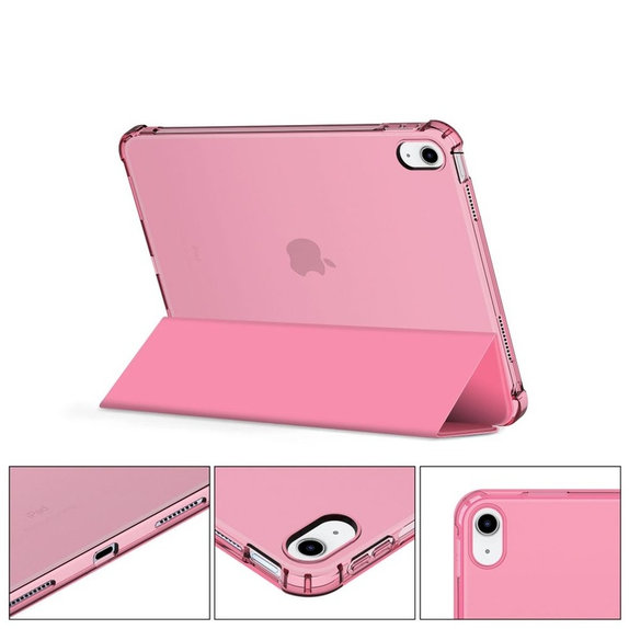 Калъф Sc Pen Hybrid за iPad 10.9" 10 / 2022 / 11" 11 / 2025, Crystal Magenta, Tech-Protect