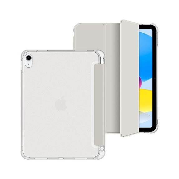 Калъф Sc Pen Hybrid за iPad 10.9" 10 / 2022 / 11" 11 / 2025, Crystal Silver, Tech-Protect