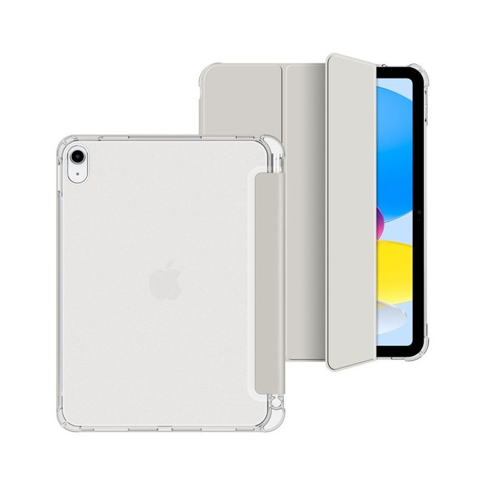 Калъф Sc Pen Hybrid за iPad 10.9" 10 / 2022 / 11" 11 / 2025, Crystal Silver, Tech-Protect