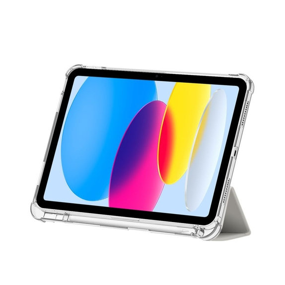 Калъф Sc Pen Hybrid за iPad 10.9" 10 / 2022 / 11" 11 / 2025, Crystal Silver, Tech-Protect