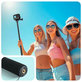 Селфи стик със статив GA100 за GoPro / DJI / INSTA360, черна, Tech-Protect