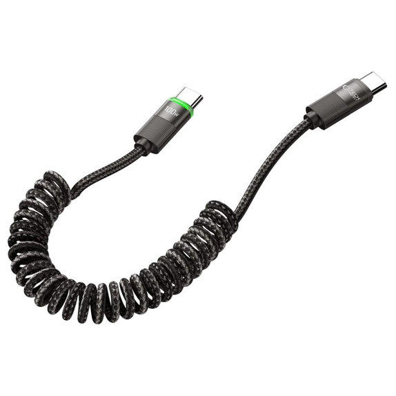 Кабел UB20T Ultraboost USB-C Cable PD 100W / 5A 180CM, черна, Tech-Protect