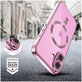 Калъф MagFlex MagSafe за iPhone 16 Shiny Rose, Tech-Protect