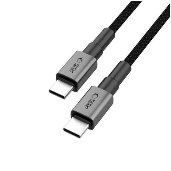 Кабел Ultraboost Dna USB-C Cable PD 100W / 5A 300cm, Iron Grey, Tech-Protect
