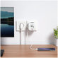 Мрежово зарядно PCL3X4 Power Socket 2 USB & 2 USB-C & 3 Socket, бяла, Tech-Protect