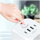 Мрежово зарядно PCL3X4 Power Socket 2 USB & 2 USB-C & 3 Socket, бяла, Tech-Protect