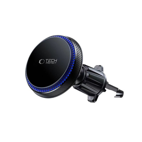 Стойка за автомобил MM15W-V4 Magnetic MagSafe Dashboard & Vent 15W, черна, Tech-Protect