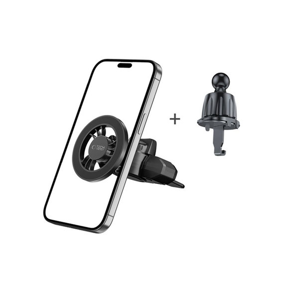 Стойка за автомобил N56 Magnetic MagSafe Cd & Vent, черна, Tech-Protect