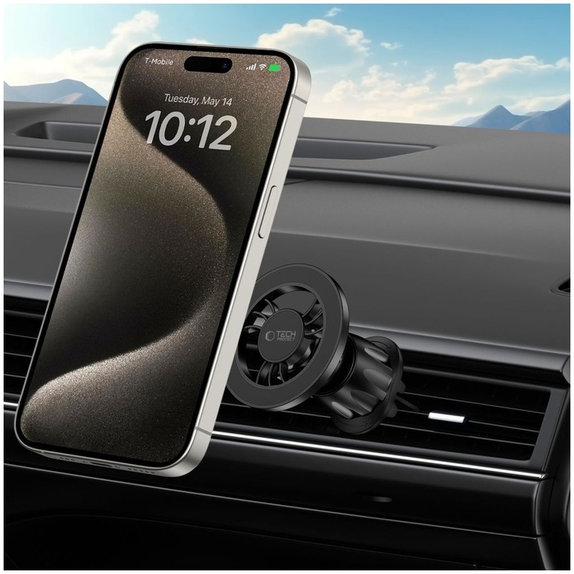 Стойка за автомобил N56 Magnetic MagSafe Cd & Vent, черна, Tech-Protect