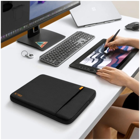 Калъф за лаптоп Defender 13-14, черна, Tech-Protect