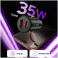 Автомобилно зарядно CC02 2-PORT PD 35W / QC3.0, черна, Tech-Protect