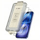Закалено стъкло Quick Set+ 2-PACK за iPhone 15 / 16, черна, Tech-Protect