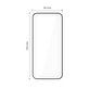 Закалено стъкло Quick Set+ 2-PACK за iPhone 13 / 13 Pro / 14 / 16E / 17E, черна, Tech-Protect