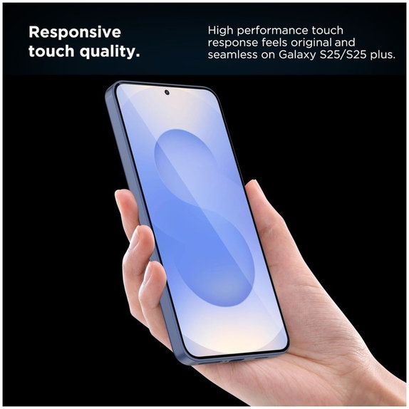 Закалено стъкло Quick Set+ 2-PACK за Samsung S24 / S25, прозрачна, Tech-Protect