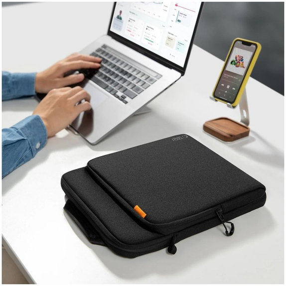 Калъф за лаптоп Defender Vr Bag 13-14, черна, Tech-Protect