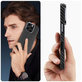 Калъф Ion Carbon MagSafe за Samsung S25 Ultra, черна/сребриста, Tech-Protect