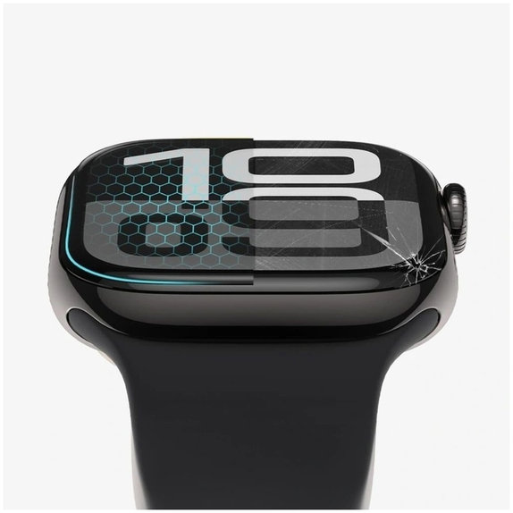 Хибридно стъкло Glass Flex+ 2-PACK за Garmin Venu 3, черна, Tech-Protect