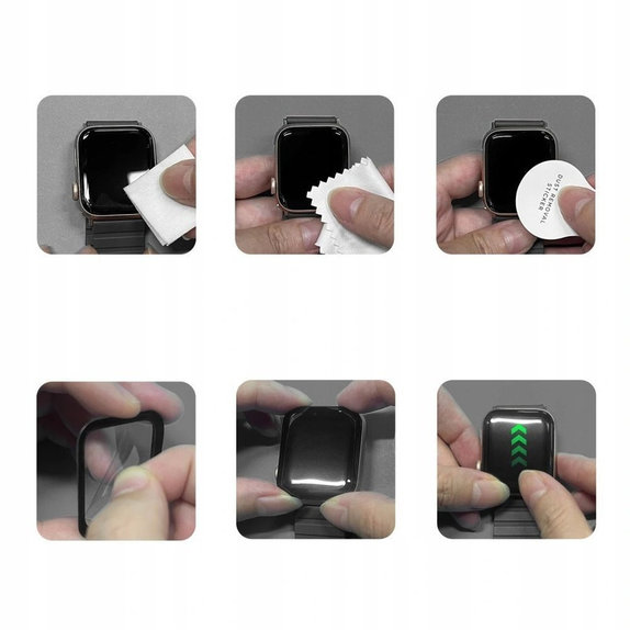 Хибридно стъкло Glass Flex+ 2-PACK за Garmin Venu 3, черна, Tech-Protect