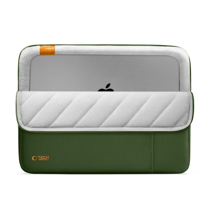 Калъф за лаптоп Defender 15-16, Army Green, Tech-Protect