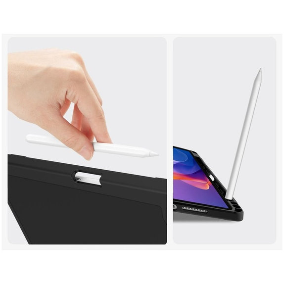 Калъф Sc Pen за Xiaomi Redmi Pad 2 11.0, черна, Tech-Protect