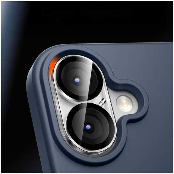 Протектор за камера Cam Fit+ за iPhone 17, прозрачна, Tech-Protect