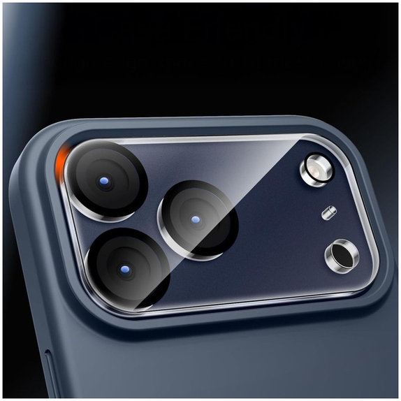 Протектор за камера Cam Fit+ за iPhone 17 Pro, прозрачна, Tech-Protect