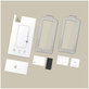 Закалено стъкло Quick Set+ 2-PACK за iPhone 17, черна, Tech-Protect