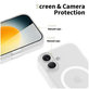 Калъф MagSlim MagSafe за iPhone 17, Matte/White, Tech-Protect