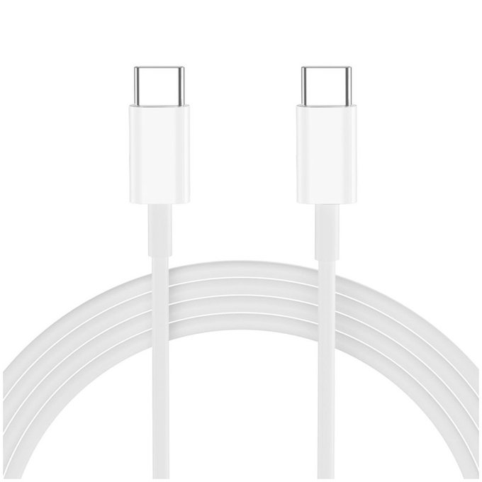 Мрежово зарядно NCA20 2-PORT PD 20W / QC3.0 + USB-C Cable, бяла, Tech-Protect