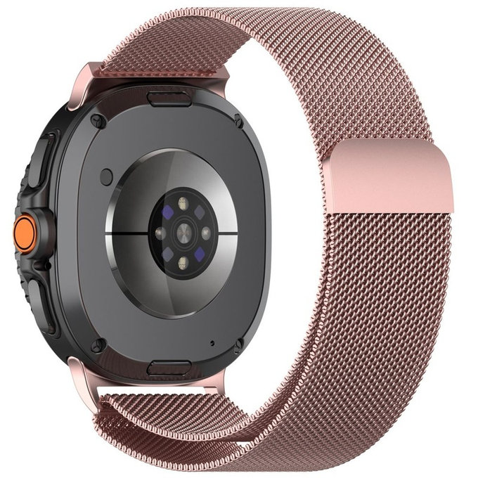Каишка Milaneseband за Samsung Watch 8 / 9 / Classic (40 / 44 / 46 mm), Rose Gold, Tech-Protect