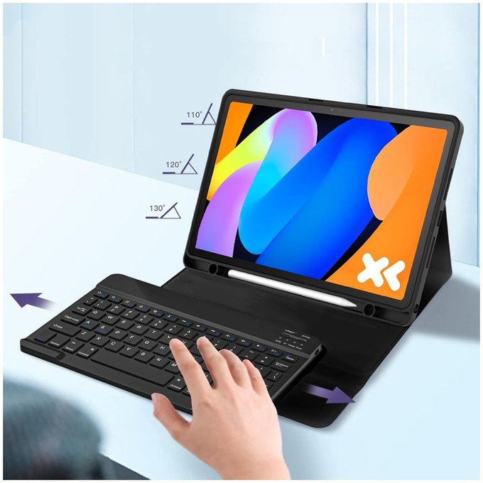 Калъф Sc Pen + Keyboard за Lenovo Idea Tab / K11 Gen 2 11.0 TB-336, черна, Tech-Protect