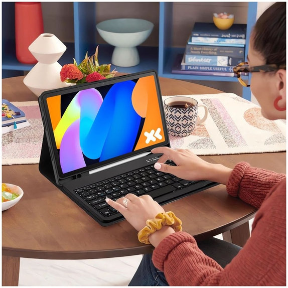 Калъф Sc Pen + Keyboard за Lenovo Idea Tab / K11 Gen 2 11.0 TB-336, черна, Tech-Protect