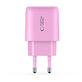 Мрежово зарядно NCA20 2-PORT PD 20W / QC3.0, Baby Pink, Tech-Protect