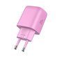 Мрежово зарядно NCA20 2-PORT PD 20W / QC3.0, Baby Pink, Tech-Protect