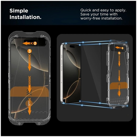 Privacy закалено стъкло Quick Set Spy+ 2-PACK за iPhone 13 / 13 Pro / 14 / 16E / 17E, privacy, Tech-Protect