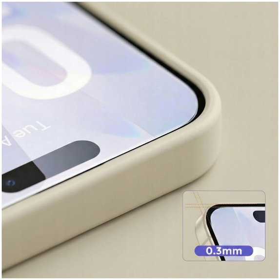 Закалено стъкло Glass Fit+ 2-PACK за Motorola Edge 50 Neo / 60 Neo, черна, Tech-Protect
