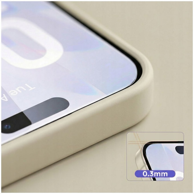 Закалено стъкло Glass Fit+ 2-PACK за Motorola Edge 50 Neo / 60 Neo, черна, Tech-Protect