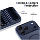 Калъф MagPeak MagSafe CC за iPhone 17 Pro, Matte Deep Blue, Tech-Protect