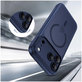 Калъф MagPeak MagSafe CC за iPhone 17 Pro, Matte Deep Blue, Tech-Protect
